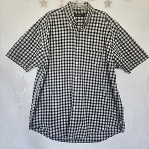 Nautica Mens XLarge Vintage Plaid Button Up Shirt Boating Yacht Business Preppy